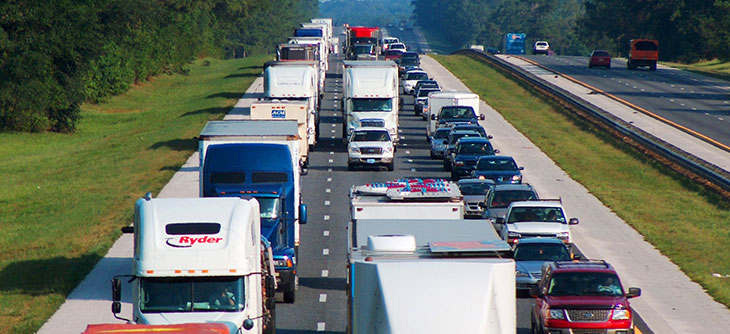 Picture of a Florida Roadway Picture of a Florida Roadway
